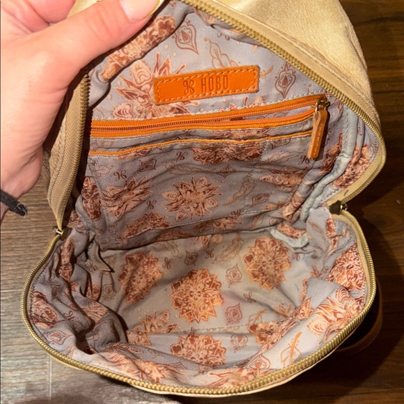 Hobo Tan Leather Backpack - Picture 8 of 8